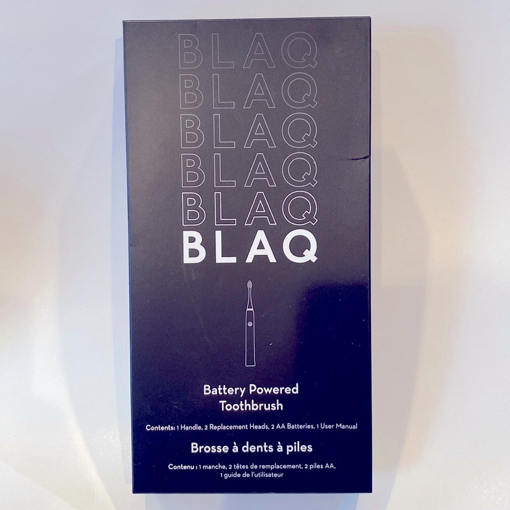 BLAQ Electric Toothbrush (Brand New, Factory Sealed, BNIB)
